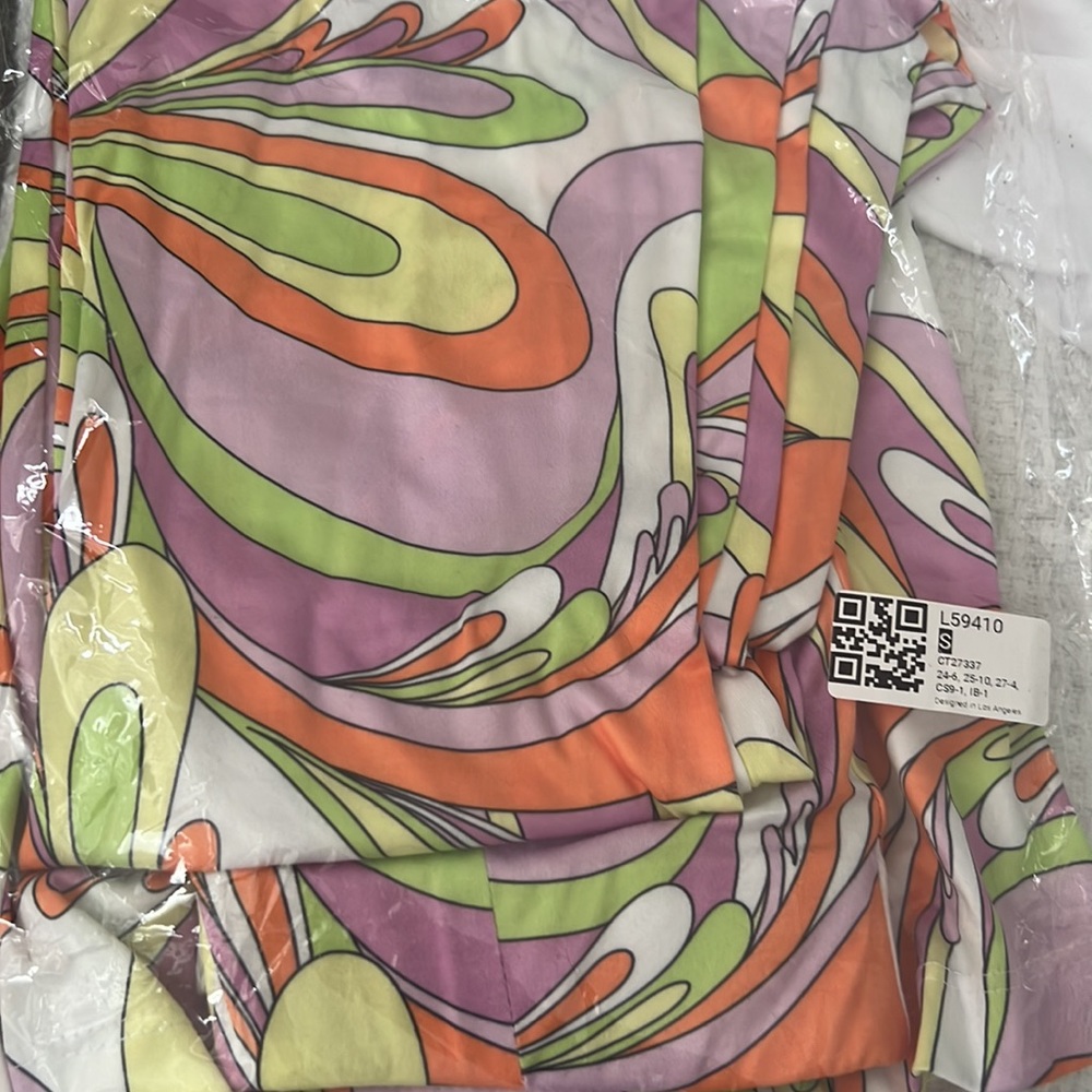 Multicolor flared pants - Picture 2 of 2